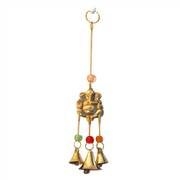 Hanging bells with Metal Ganesha