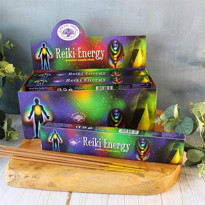 Green Tree Reiki Energy Natural Incense 15 grams
