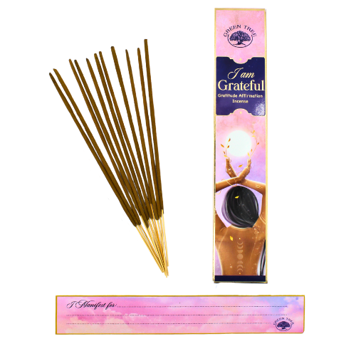 Green Tree I am Grateful Manifestation Incense 15gr