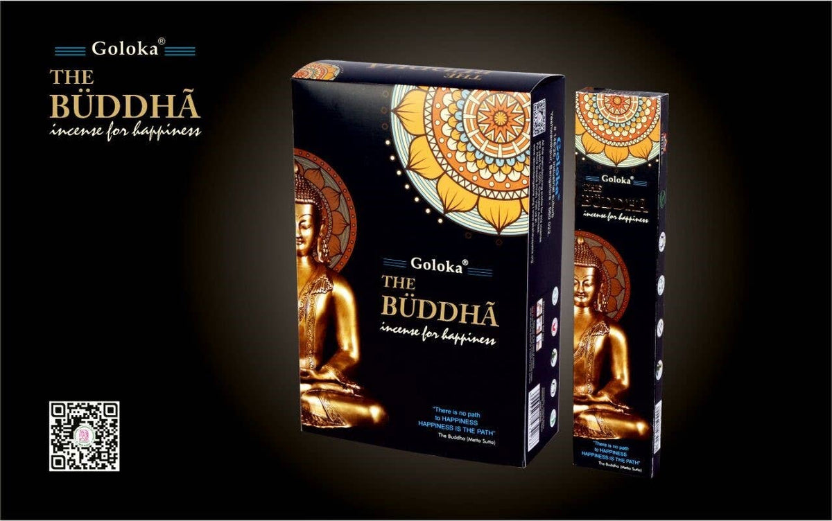 Goloka Mystirious Black Buddha Incense 15 grams
