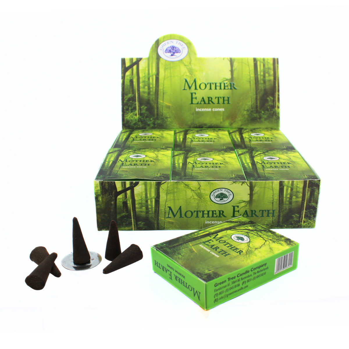 Green Tree Mother Earth Cones