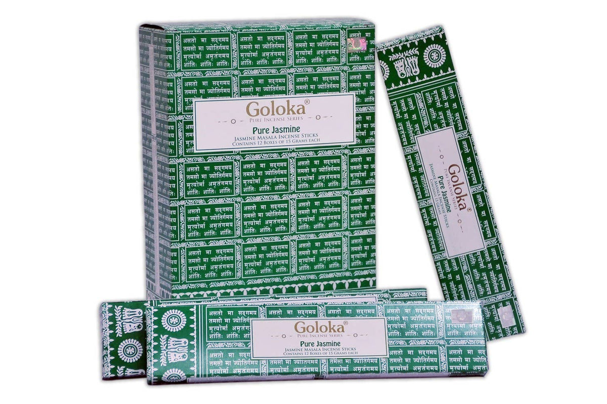 Goloka Pure Jasmine Incense 15 grams