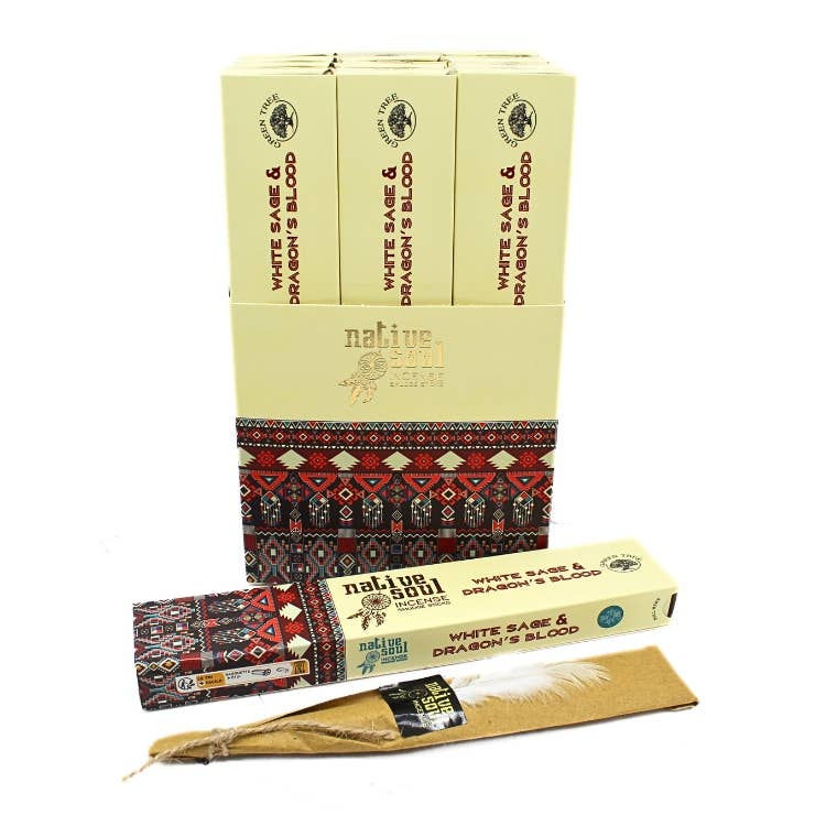 Green Tree Native Soul White Sage & Dragon's Blood 15 grams