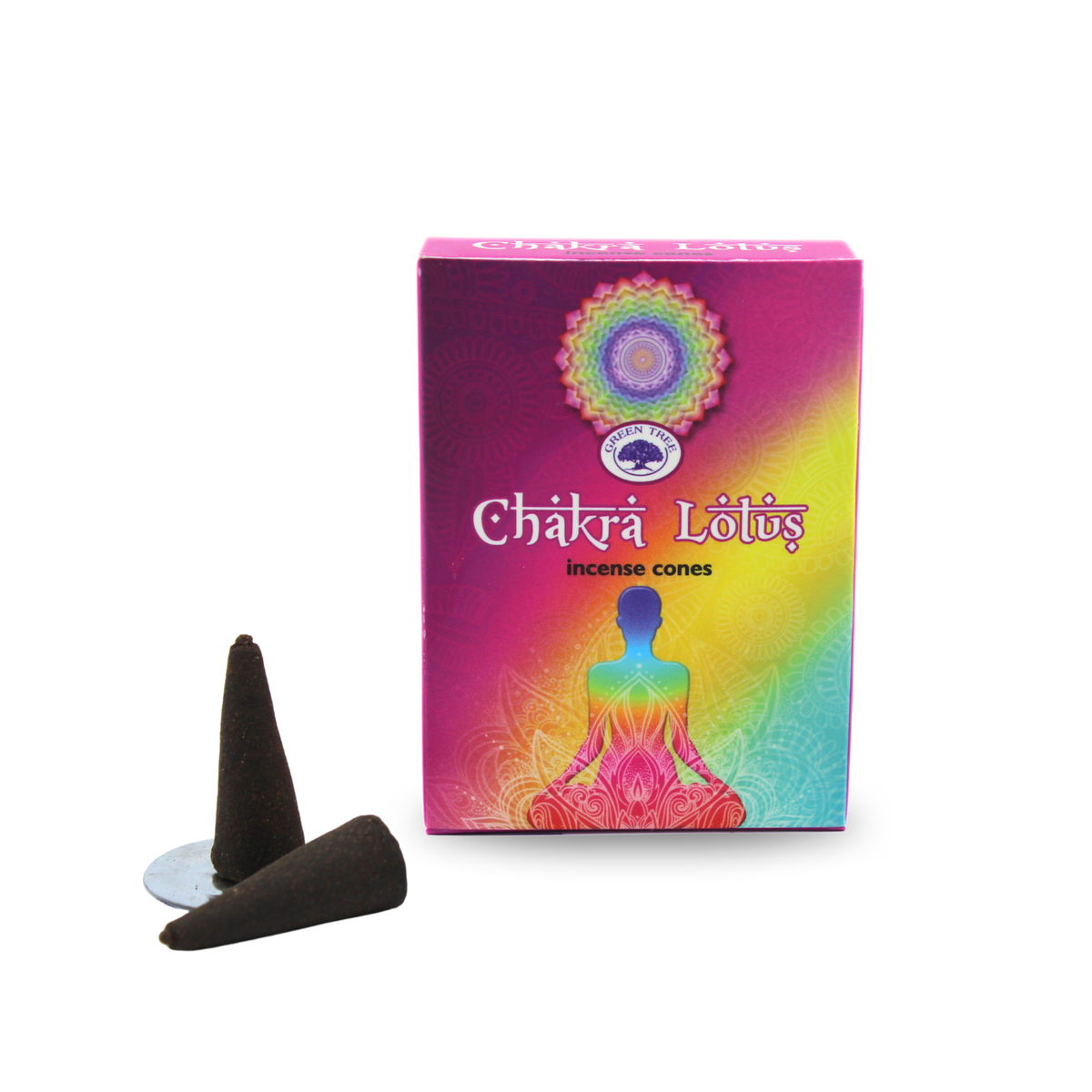 Green Tree Chakra Lotus Cones