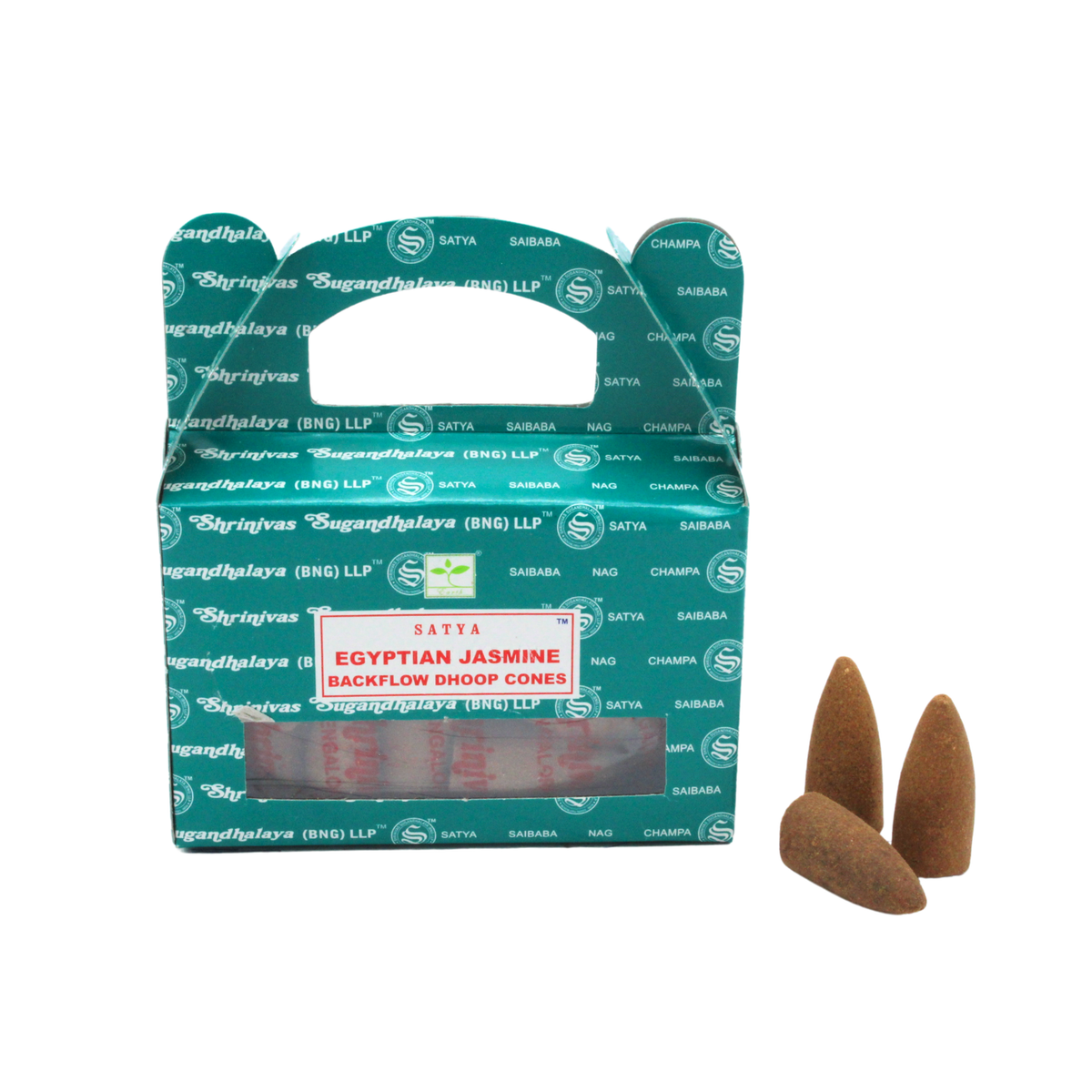 Satya Egyptian Jasmine  Backflow Dhoop Cones