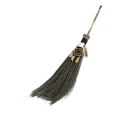 Decoration Altar Broom Dream Catcher with White Agate - 42 cm