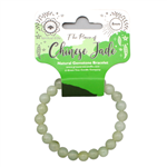 Green Jade beaded Bracelet 8 mm - China
