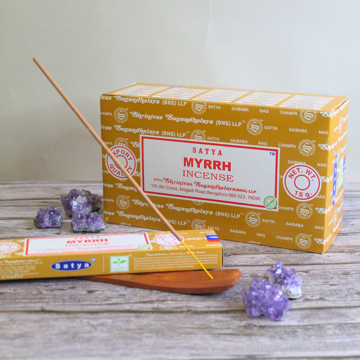 Satya Myrrh Incense 15 grams