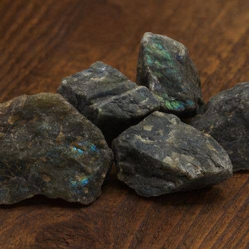 Labradorite 'A' rough stone 1kg - Madagascar