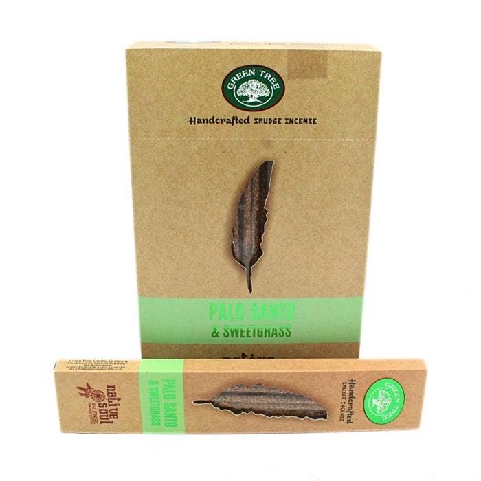 Smudge Incense Native Soul Palo Santo & Sweet Grass 15 gram