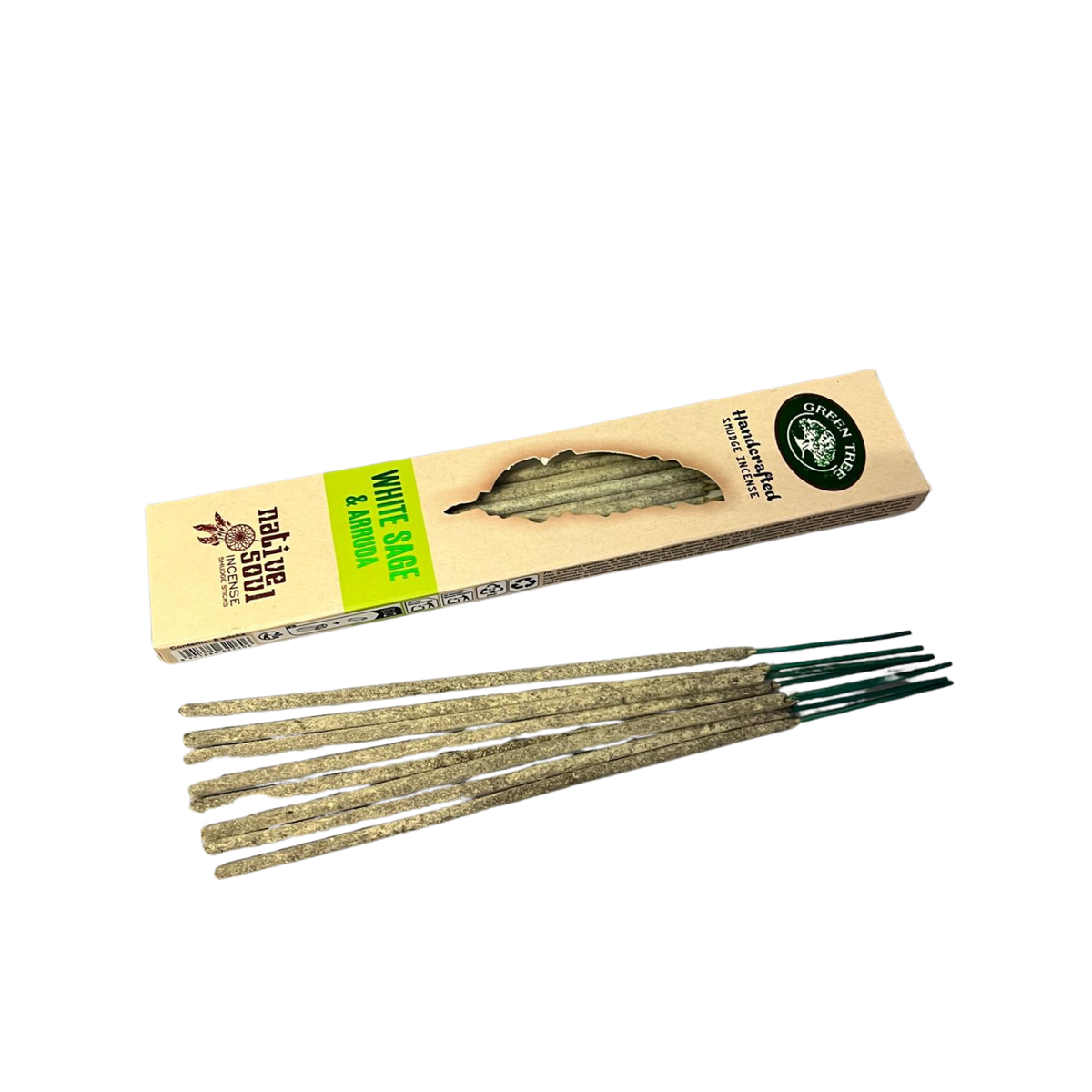 Smudge Incense Native soul White Sage & Arruda 15gr