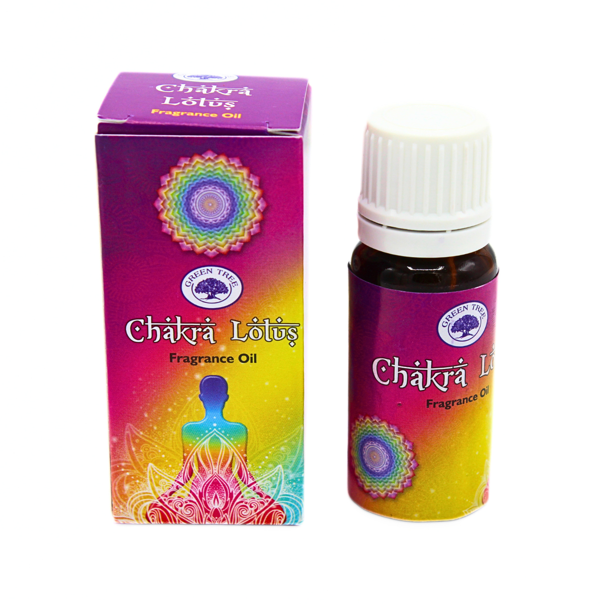 Green Tree Chakra Lotus Fragrance Oil 10 ml