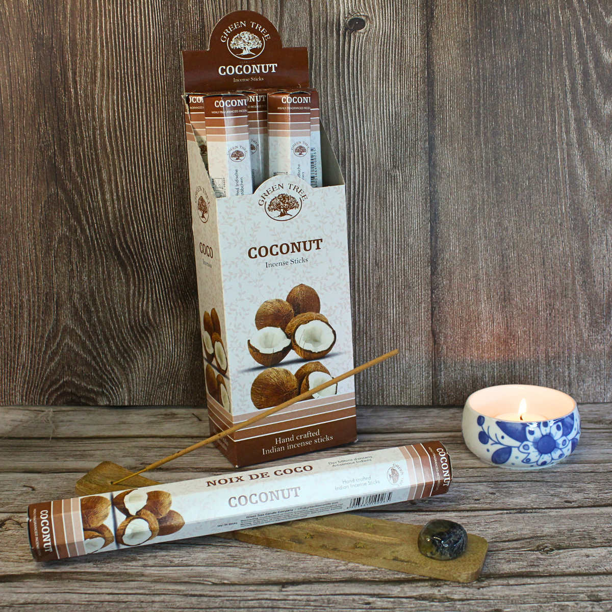 Green Tree Coconut Incense