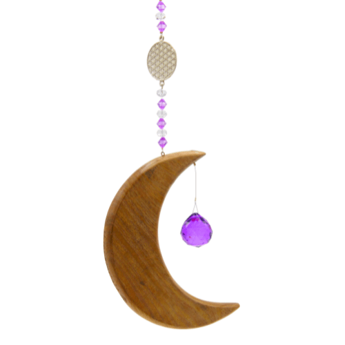 Suncatcher Hanging Crescent Moon