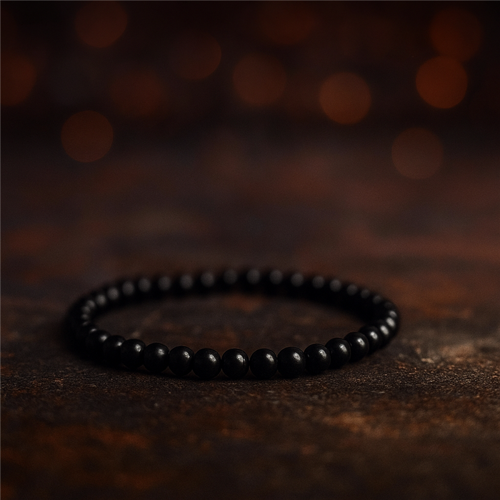 Shungite bracelet 4mm - Russia