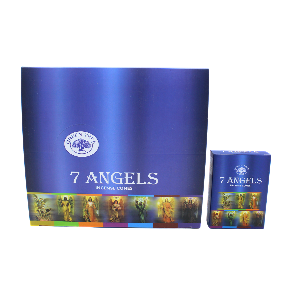 Green Tree 7 Angels Cones (12x10 pieces)