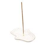White Hand of Hamsa Incense Holder and Trinket Dish