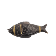 Artisanal Ox Horn Box - Swimming Fish