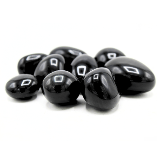 Black Obsidian 'A' Tumbled Stones 200 gr