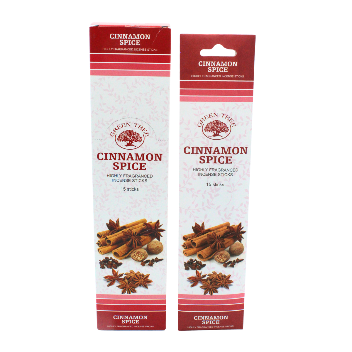 Green Tree Cinnamon Spice Incense 15 Sticks
