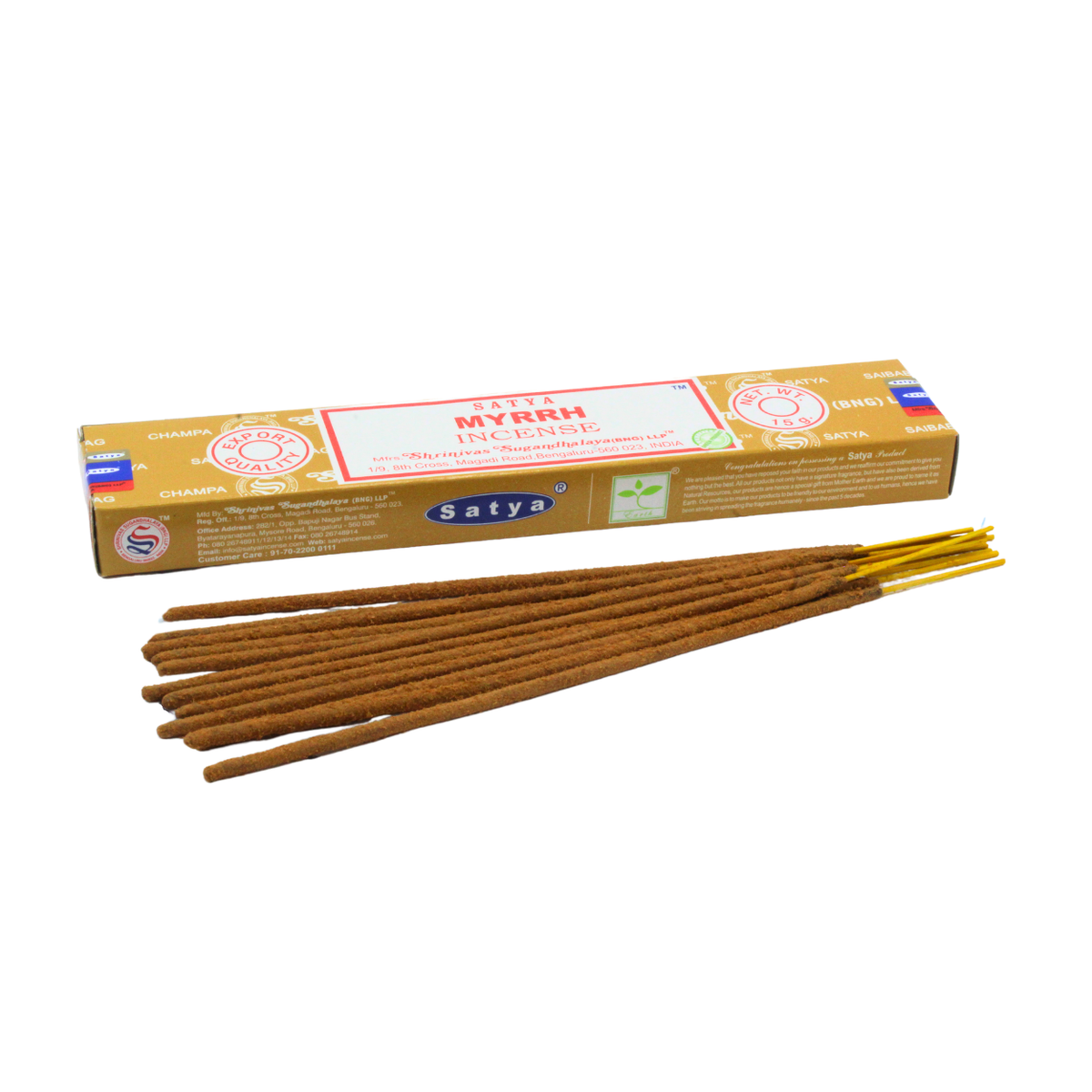 Satya Myrrh Incense 15 grams