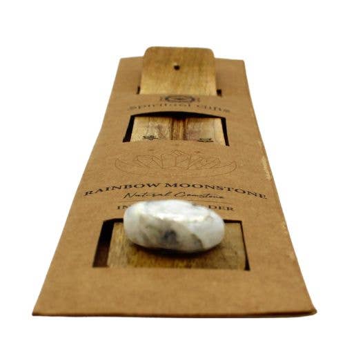 Incense Holder Rainbow Moonstone Set 6 pcs