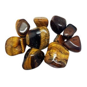 Tumbled stones Tiger Eye Gold 250 grams
