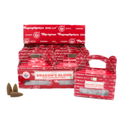 Satya Dragon's Blood Backflow Dhoop Cones