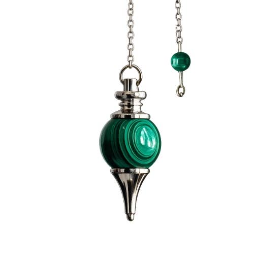 Malachite sphere pendulum 4cm