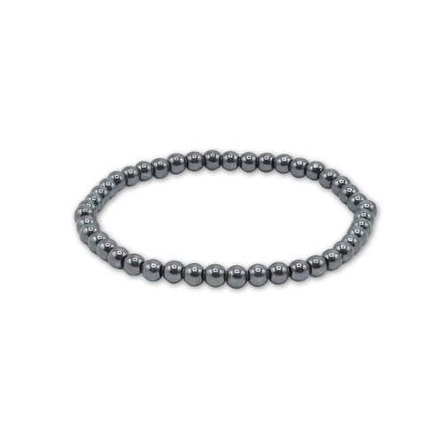 Hematite beaded Bracelet 4 mm - Brazil