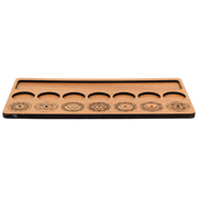 Wooden 7 Chakra Board set of 2 pcs
