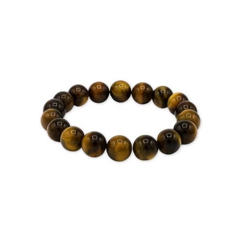 Tiger Eye beaded Bracelet 10mm - South Africa
