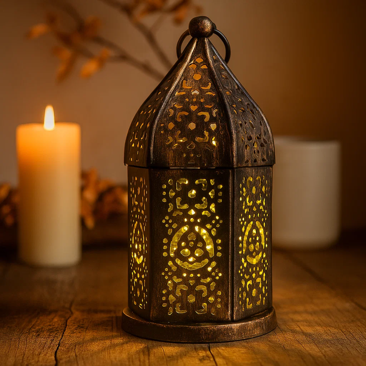 Triquetra Tealight Holder Lantern