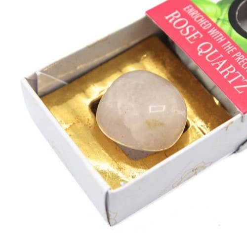 Green Tree Gemstone Incense Love - Rose Quartz