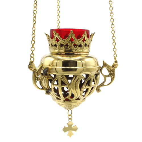 Sanctuary Lamp with Crown Large
