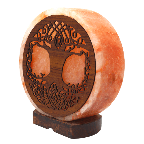Himalayan Salt Lamp Celtic Tree of Life 5 kg