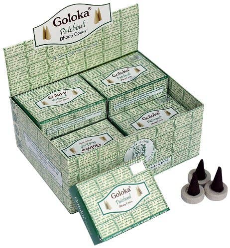 Goloka Patchouli Dhoop Cones