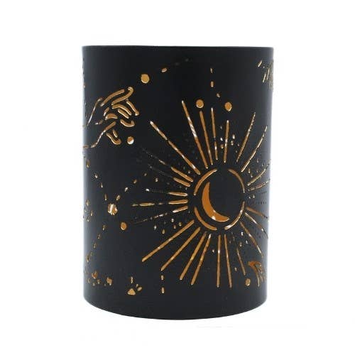Iron Mystical Votive Holder 10.5x8 cm