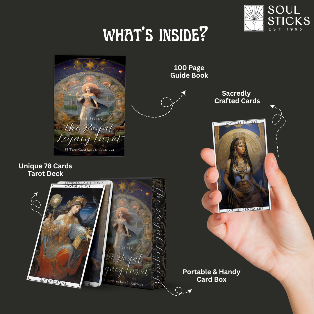 Mazzo di carte dei Tarocchi Royal Legacy Tarot