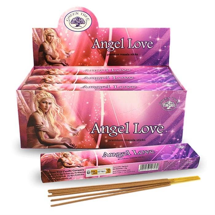 Green Tree Angel Love Natural Incense 15 grams