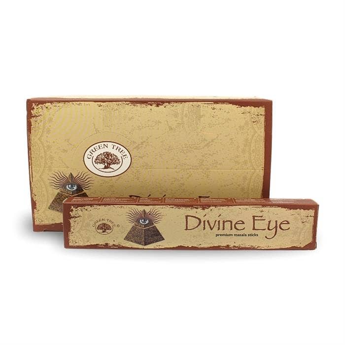 Green Tree Divine Eye Natural Masala Incense 15 grams