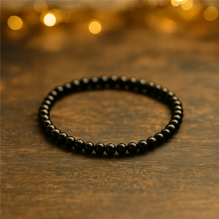 Shungite bracelet 4mm - Russia