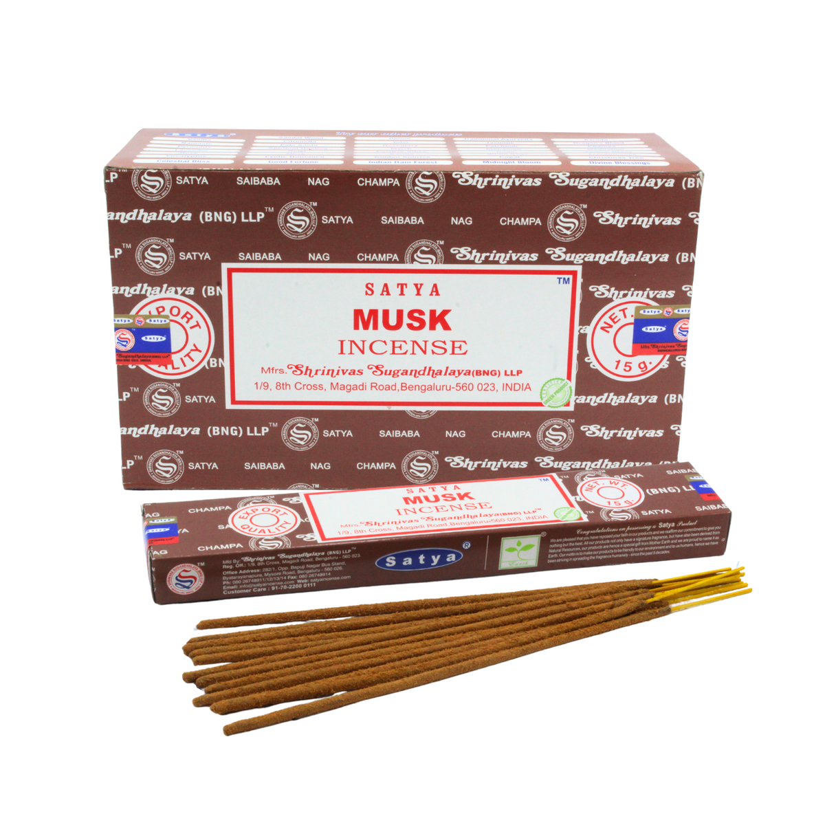 Satya Musk Incense 15 grams