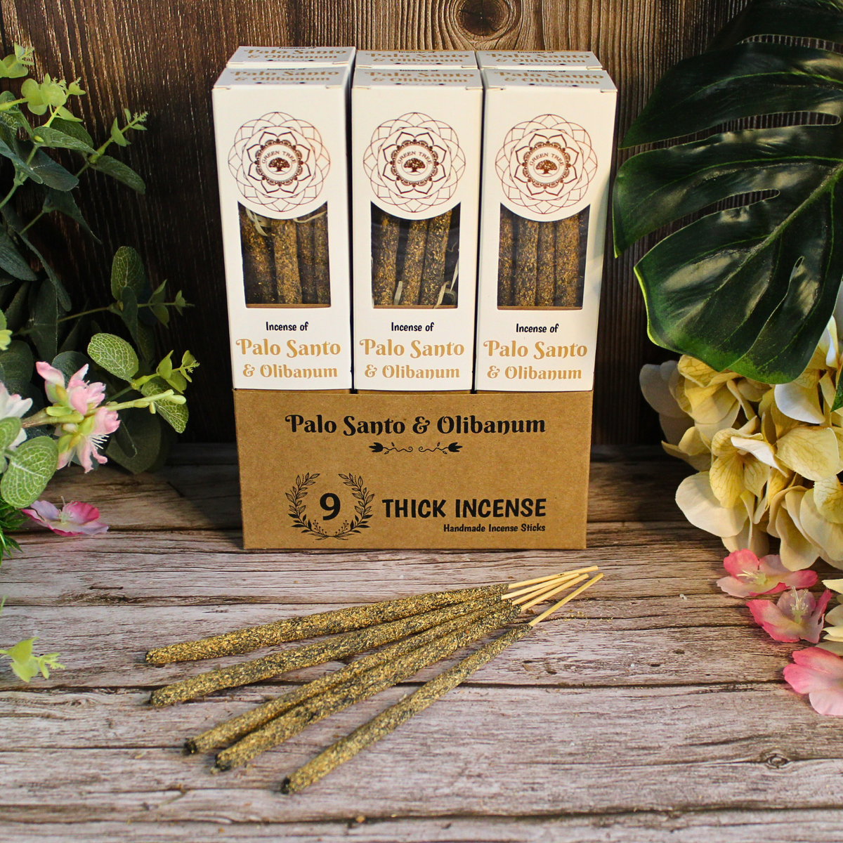 Green Tree Palo Santo & Olibanum Botanical Incense