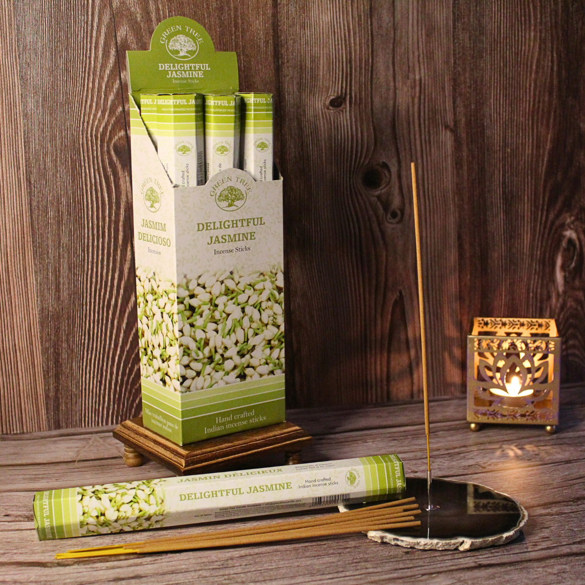 Green Tree Delightful Jasmine Incense