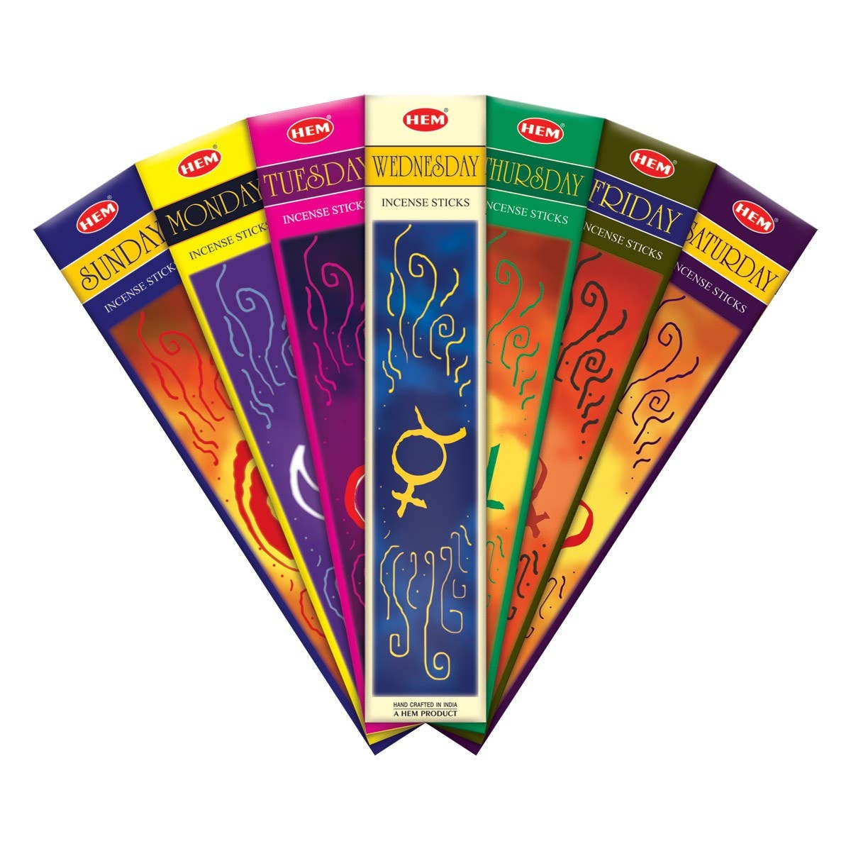 Hem 7 Days Incense Sticks Pouch