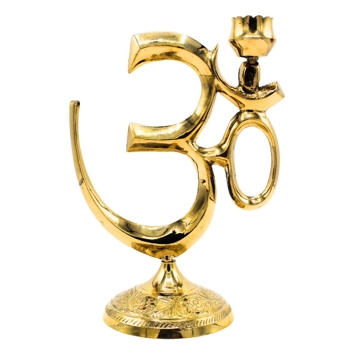 Brass Om Agardan 21 cm