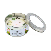 Green Tree Gemstone Candle Good Luck Patchouli 70g