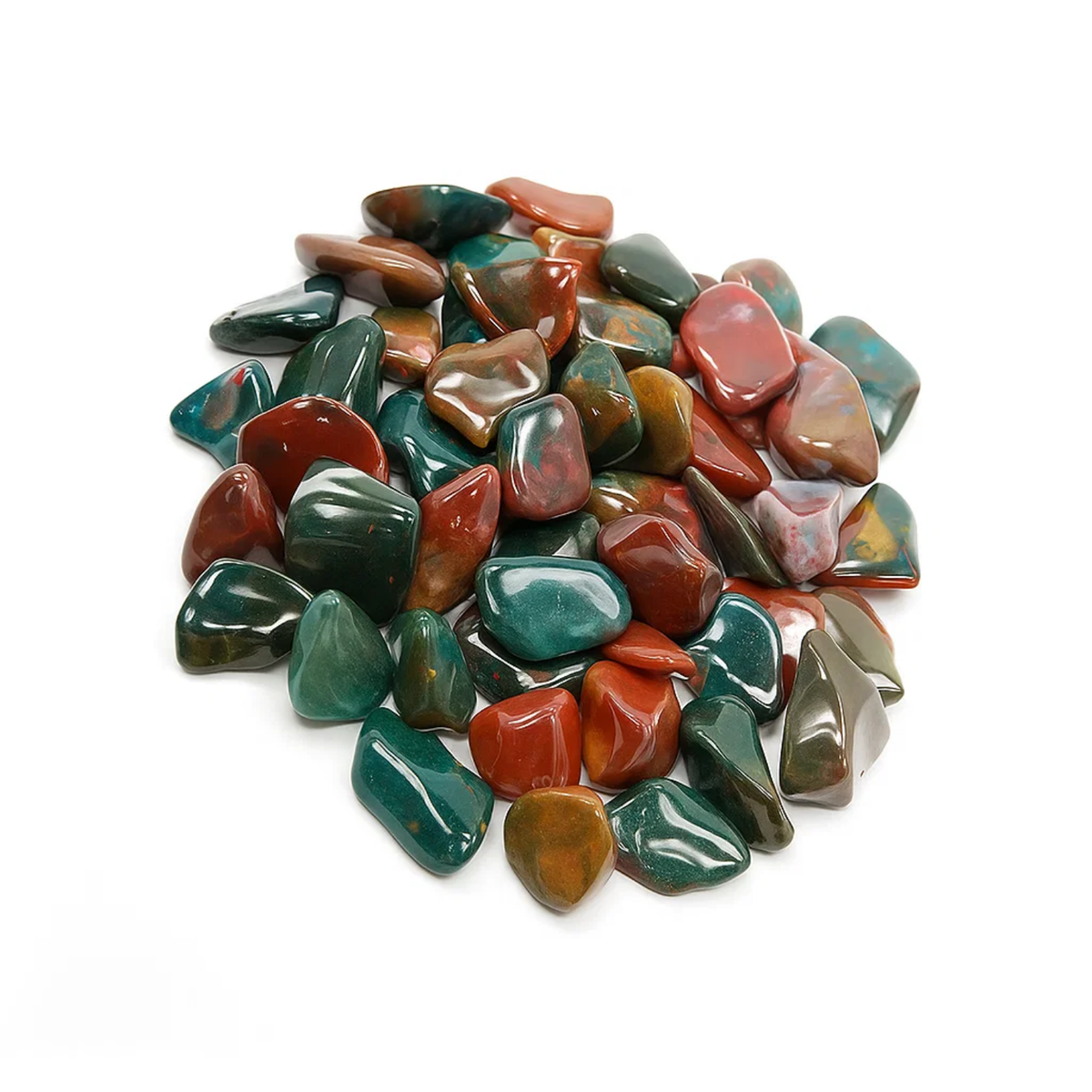 Fancy Jasper tumbled stones 250gr