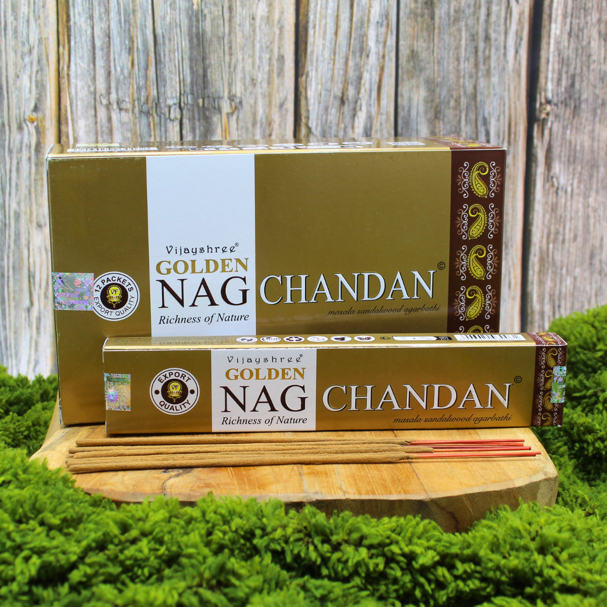 Golden Nag Chandan Incense 15 grams